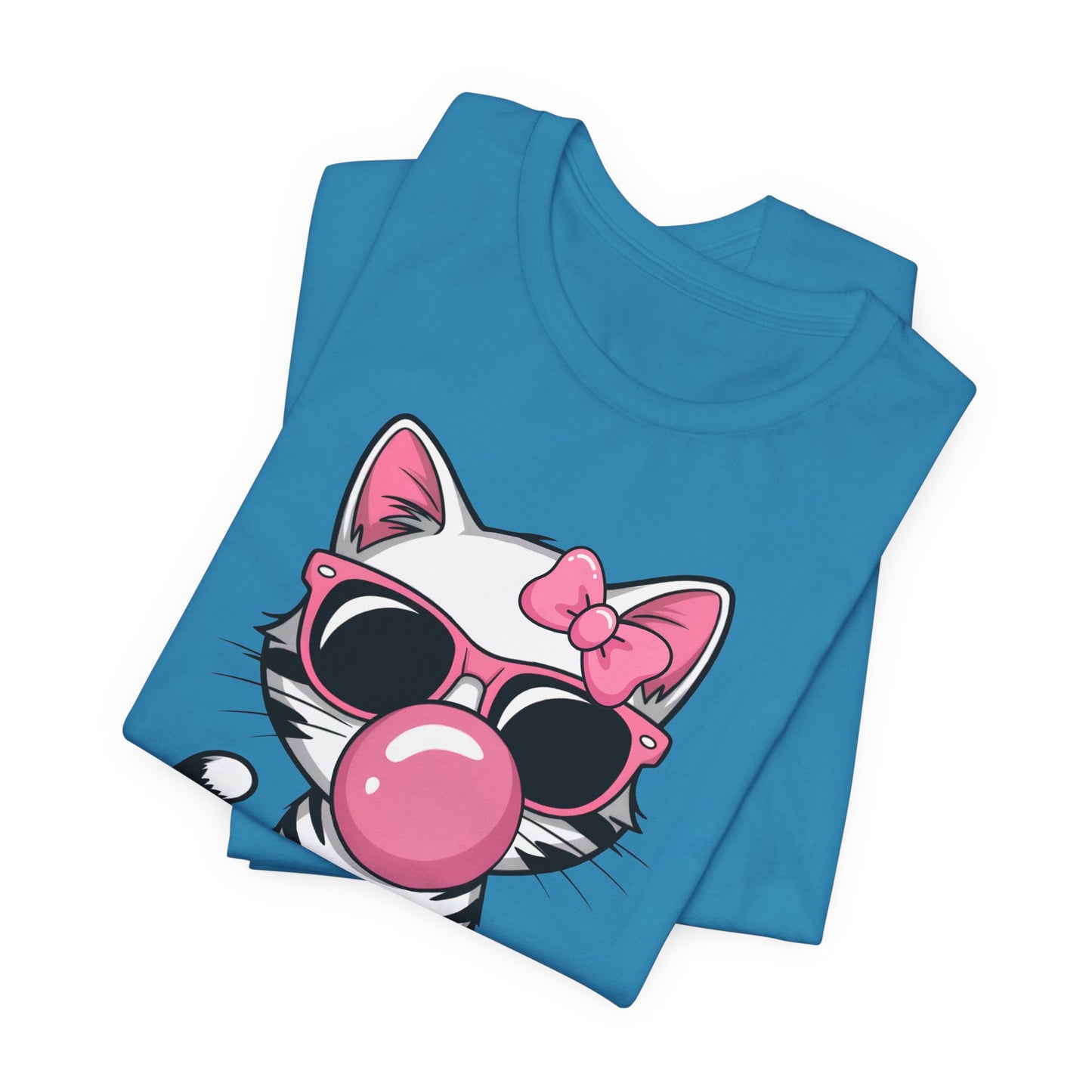 Bubble Gum Girl Kitty T-Shirt