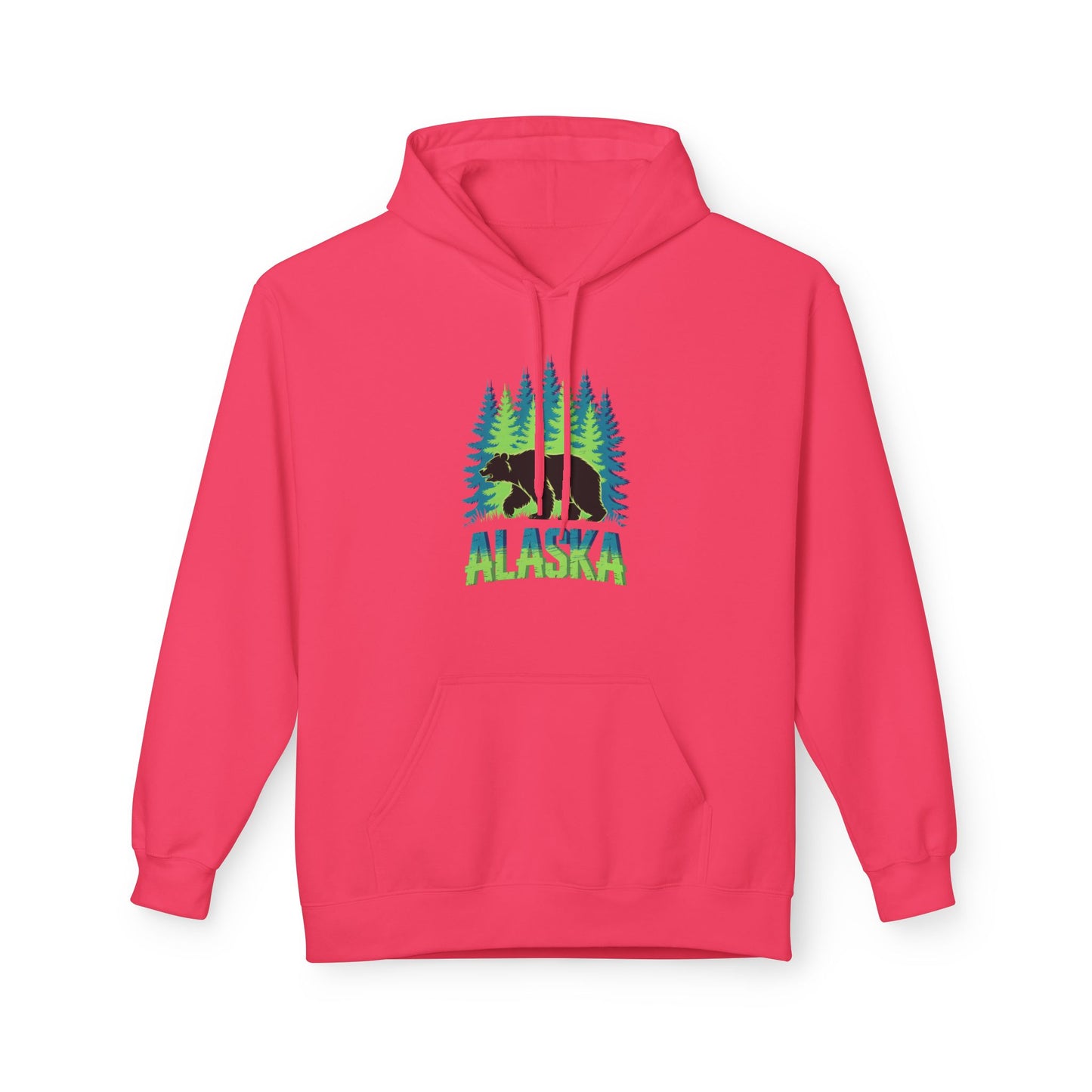 Alaska Bear Forest Hoodie