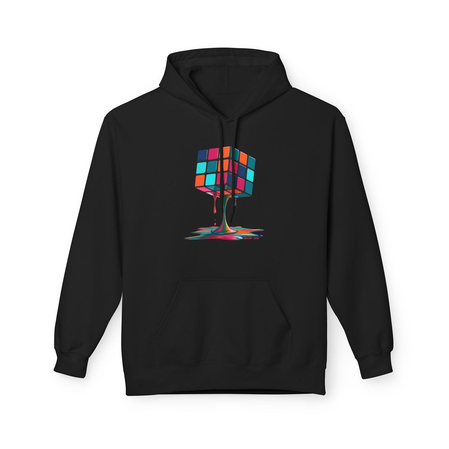Dripping Puzzle Cube Hoodie