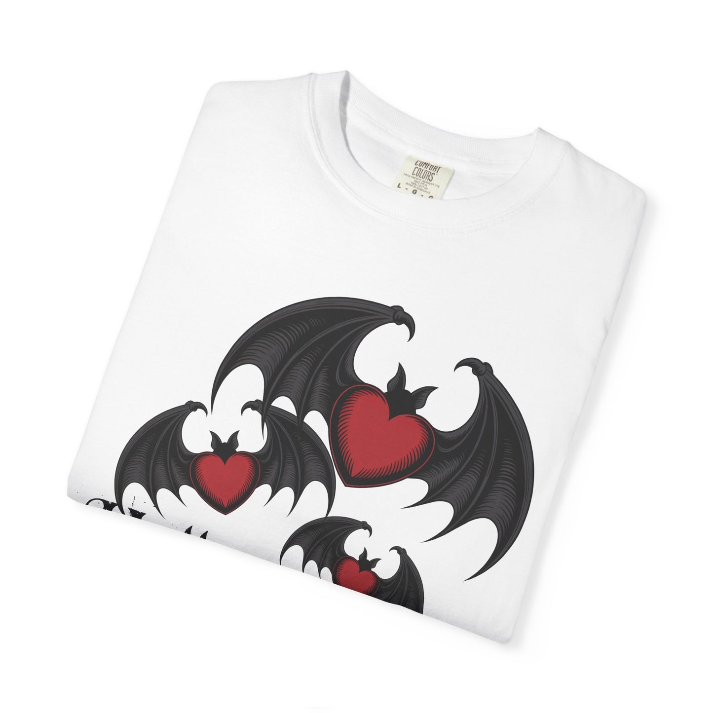 Soar into Spooky Season - Hallow's Eve Bat Heart Tee!