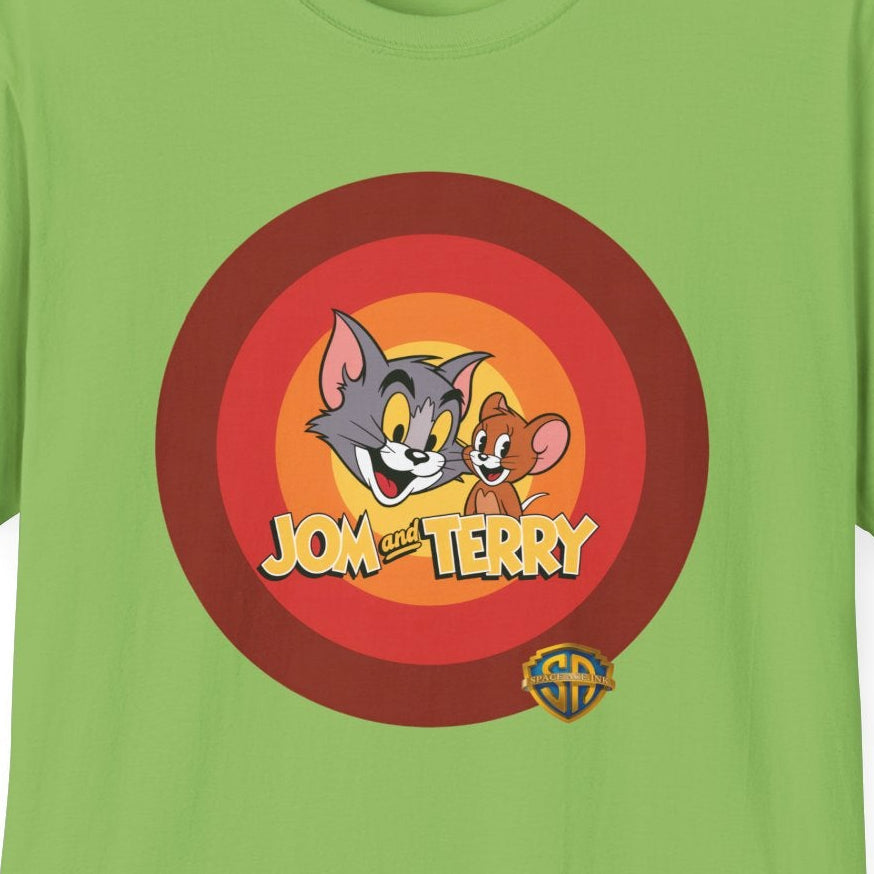 Jom and Terry Cartoon Shirt from Space Ace