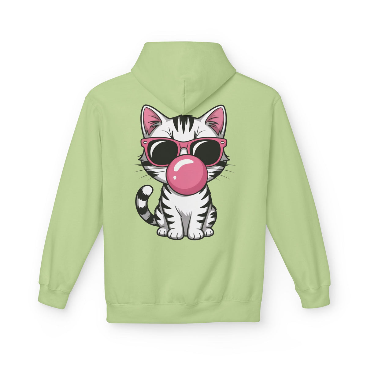 Bubblegum Kitty Hoodie — Cool Cat Sweatshirt