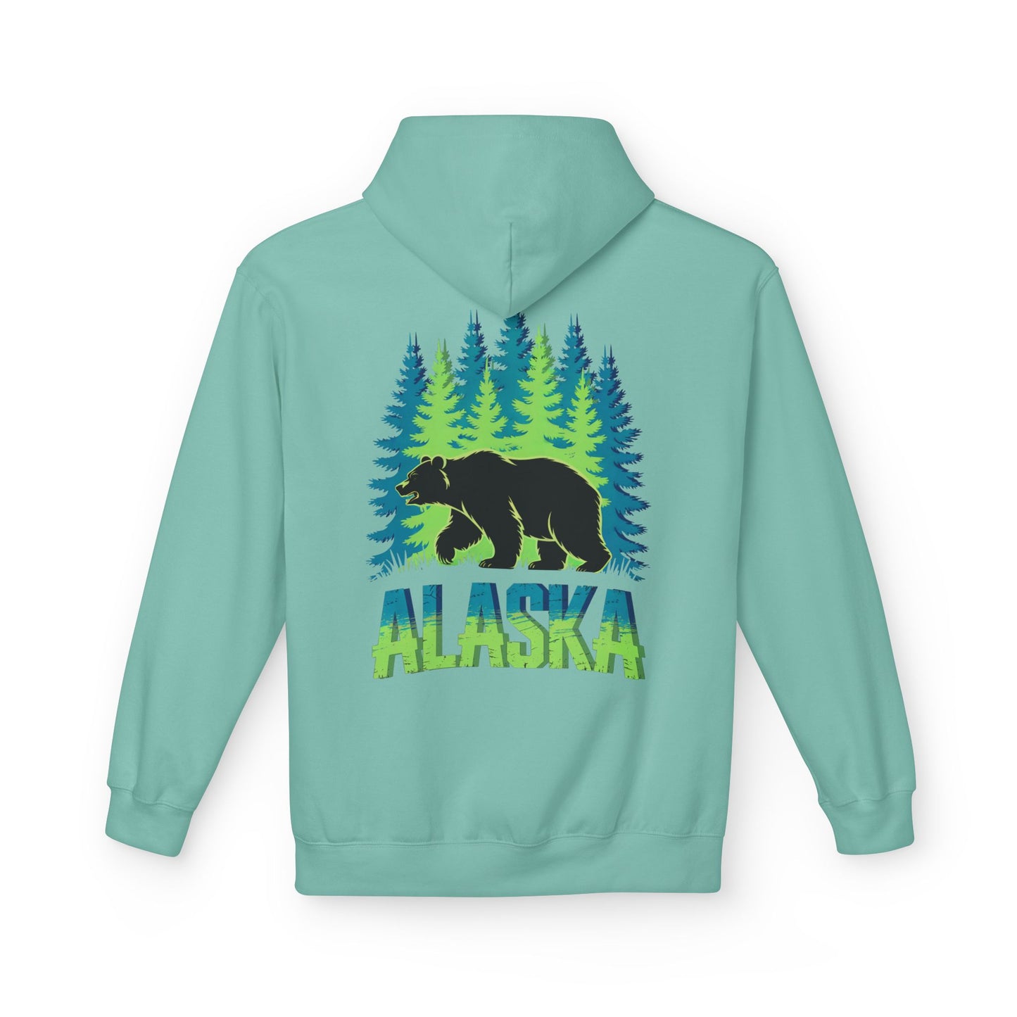 Alaska Bear Forest Hoodie