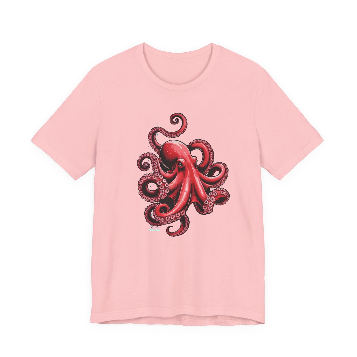 Octopus Tee, Traditional Design, Perfect for Sea Lovers, Beach Days, Gift for Marine Enthusiasts, Nature Lovers, Summer Fun