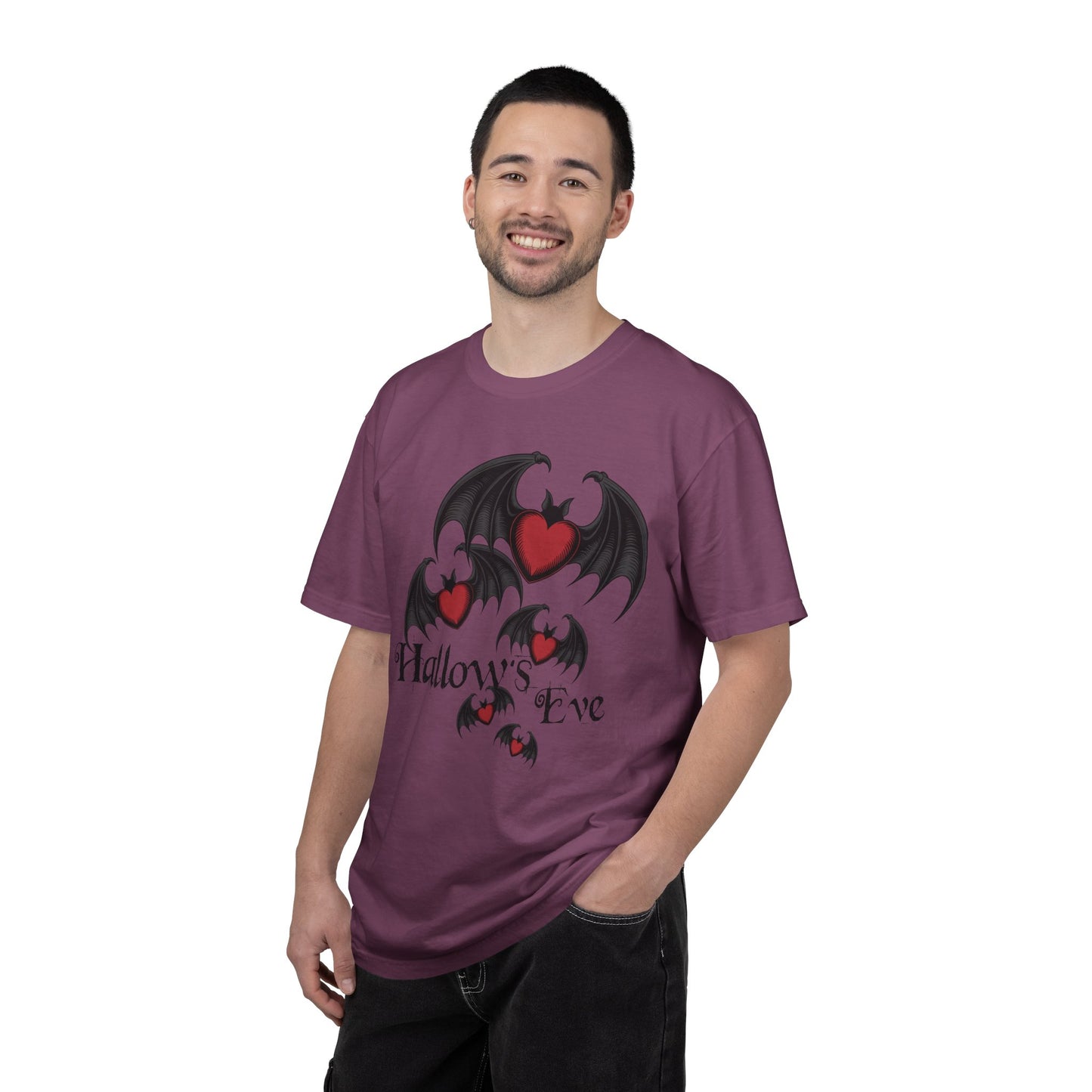 Soar into Spooky Season - Hallow's Eve Bat Heart Tee!