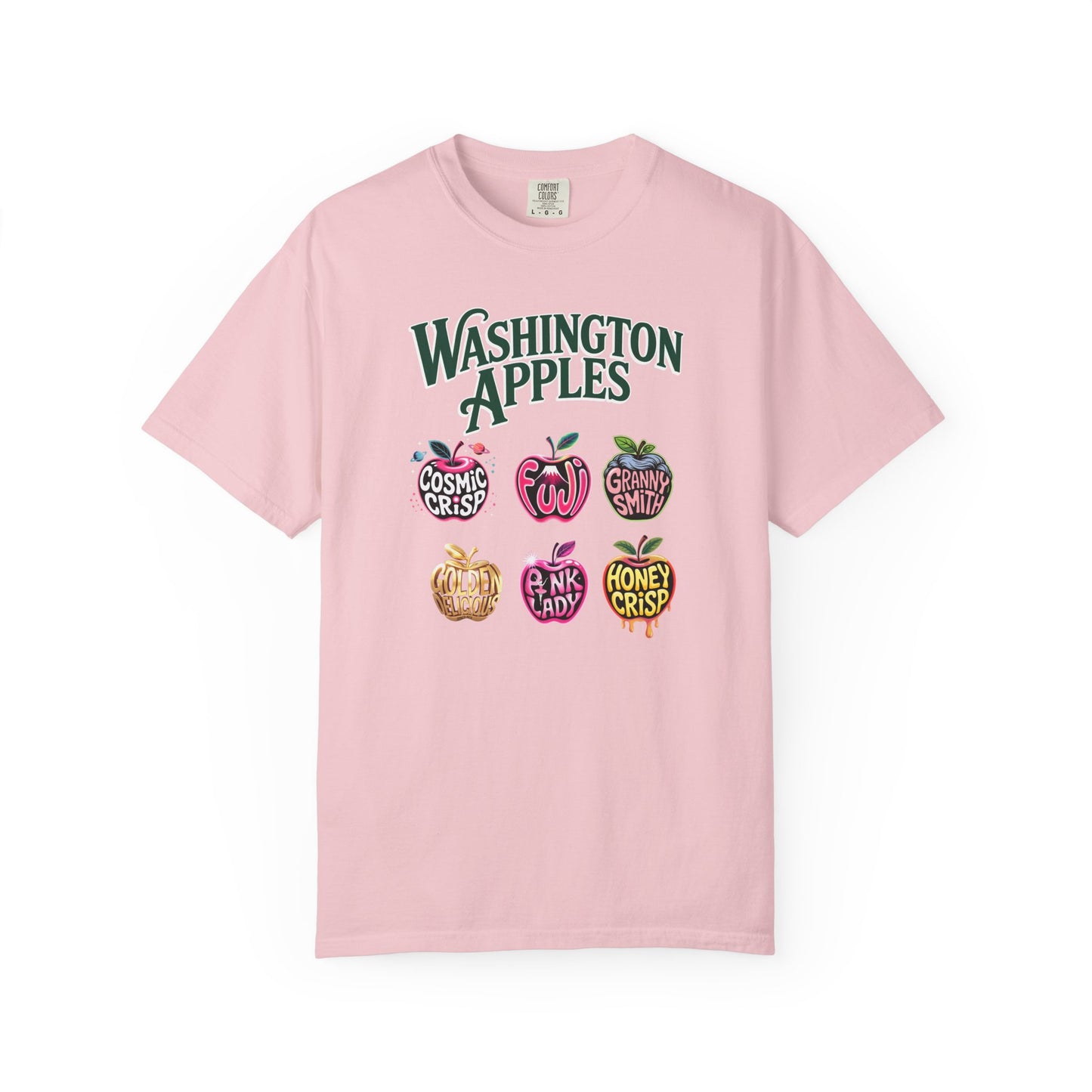 Washington Apples Graphic Tee, Series 1 Cosmic Crisp thru Honey Crisp