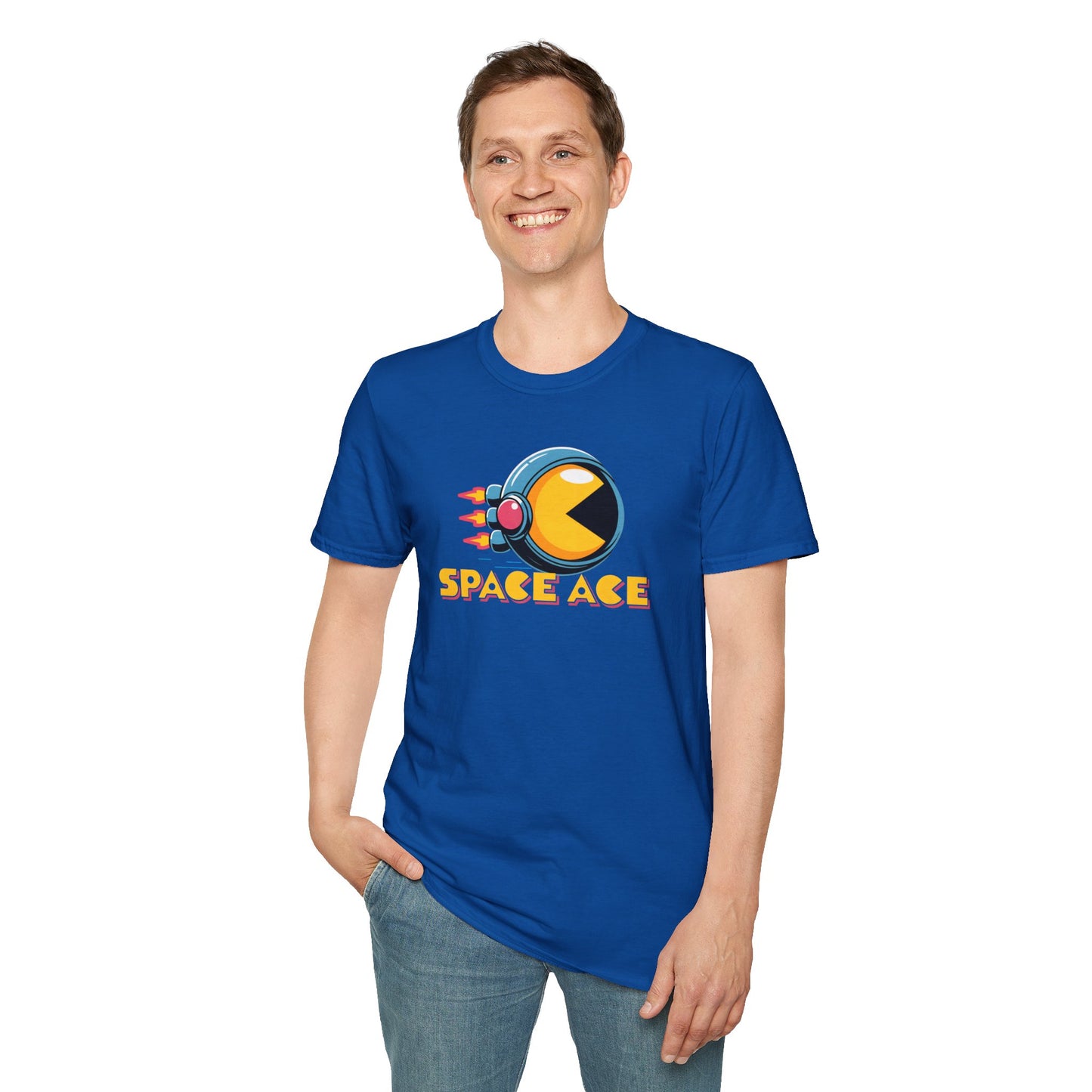 Space Ace T-Shirt  Retro Arcade Graphic Tee