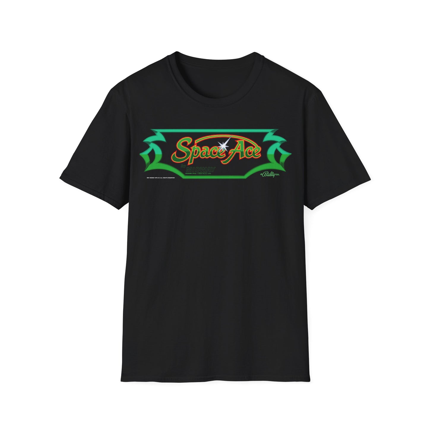 Space Ace Galaga T-Shirt Retro Arcade