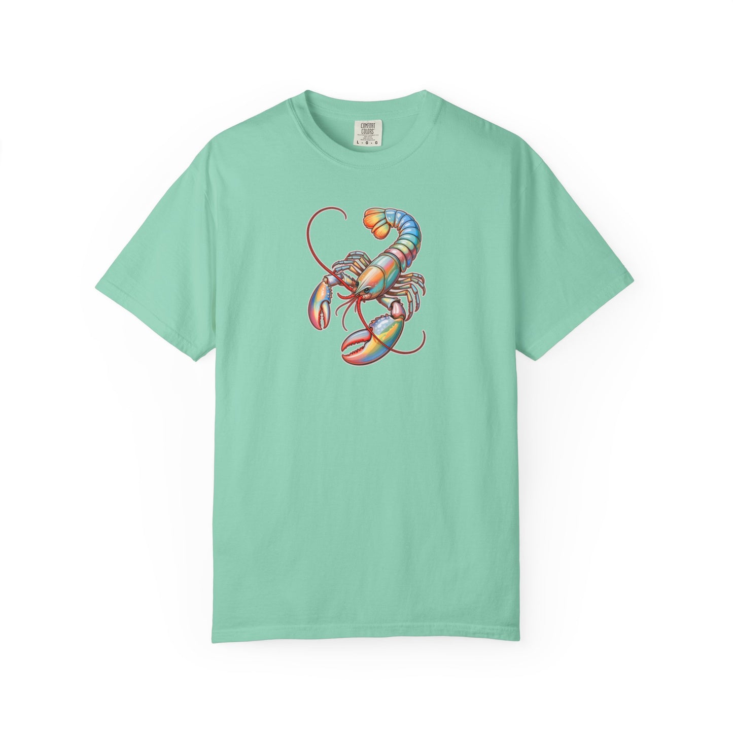 Cotton Candy Lobster Mania Graphic T-Shirt