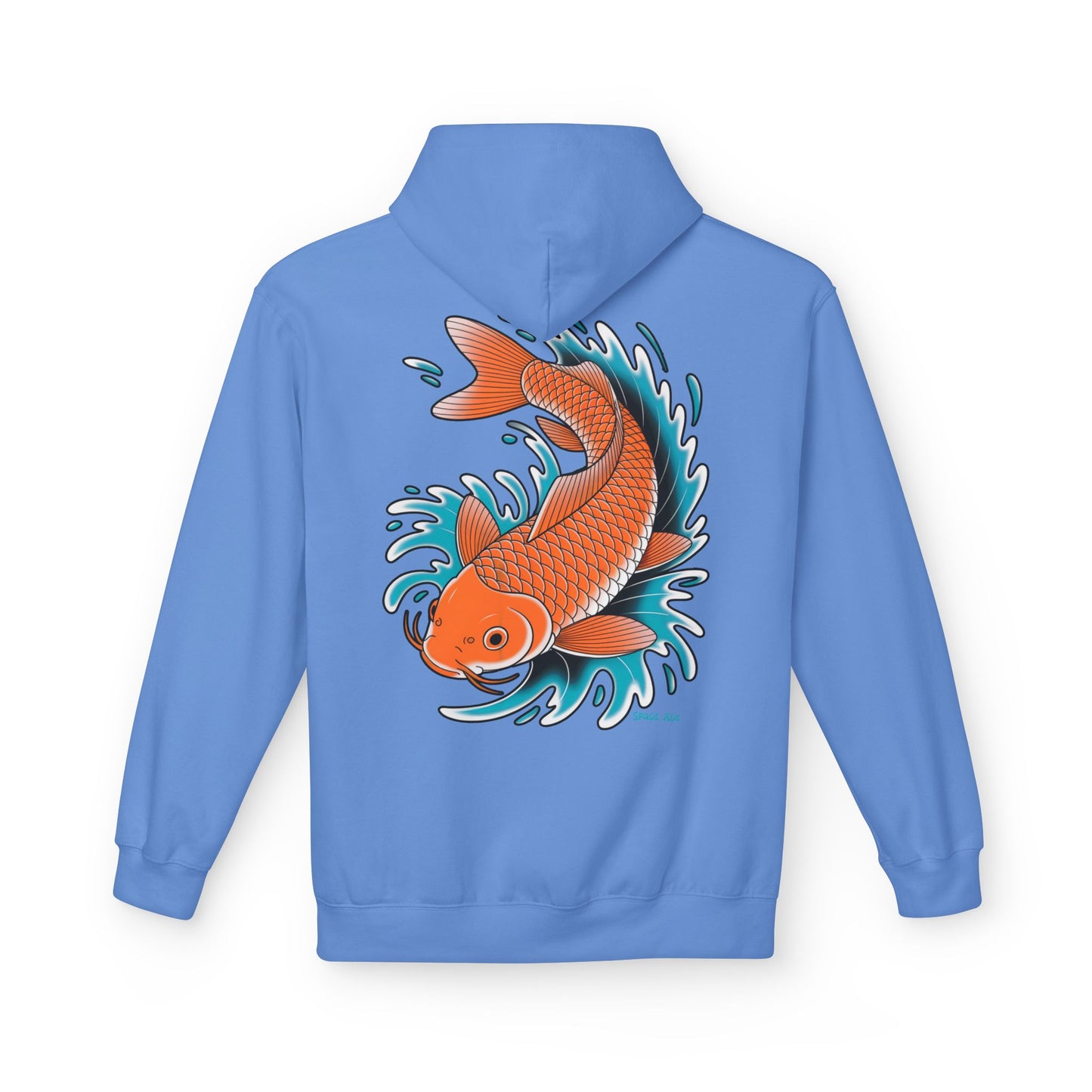 Koi Tattoo Hoodie — Japanese Koi Fish Graphic Pullover