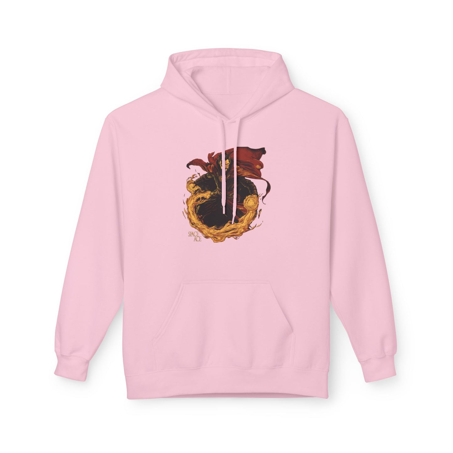 Magic Sorcerer Hoodie — Fiery Mystic Doctor of Science Graphic Pullover