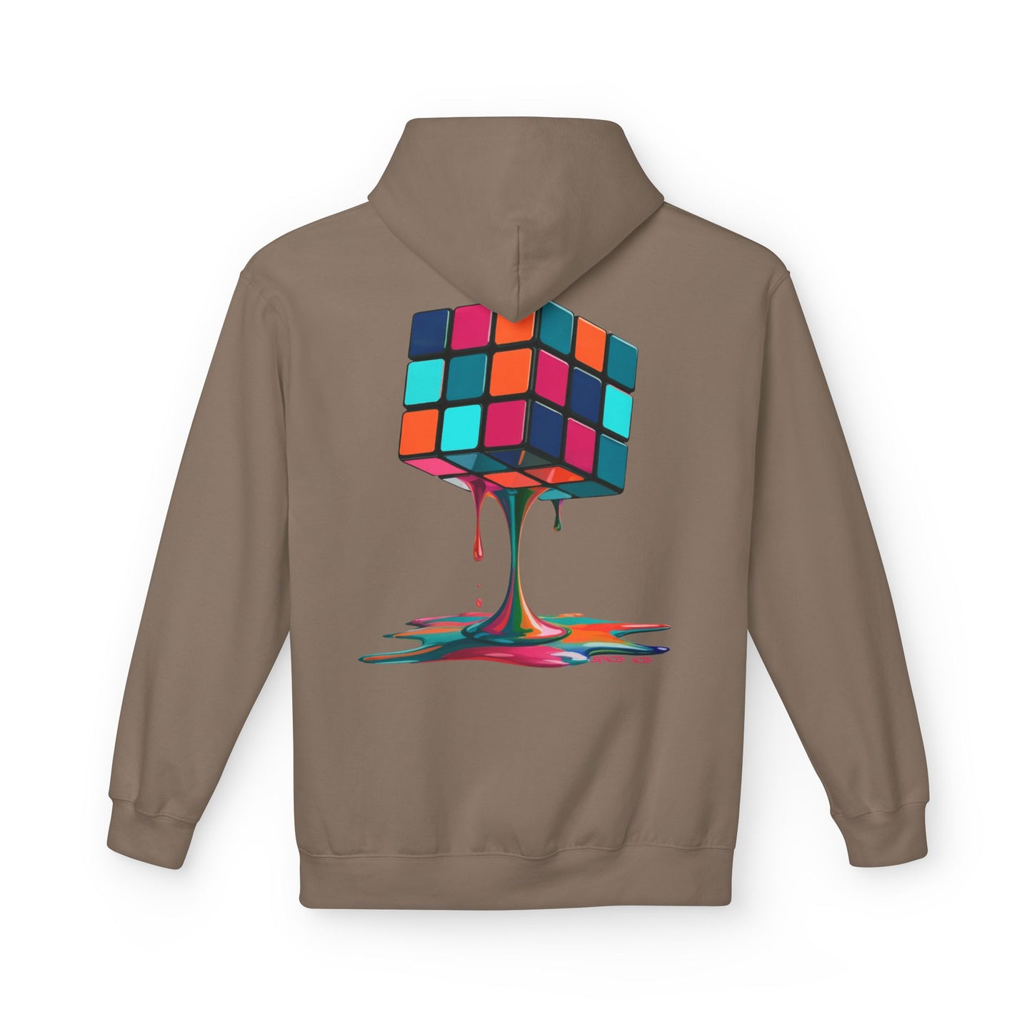 Dripping Puzzle Cube Hoodie