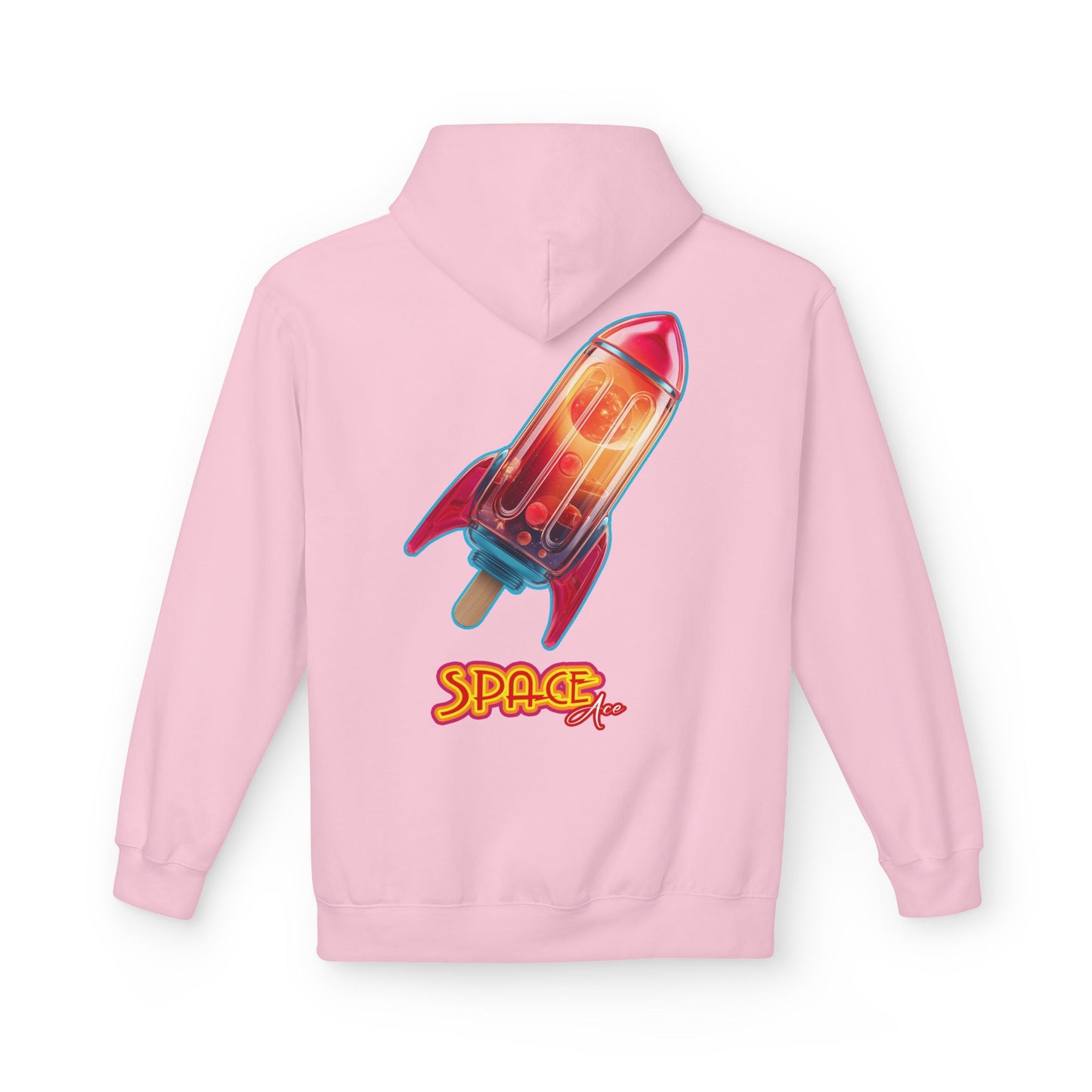 Space Ace-sicle Hoodie - Rocket Pop Ice Lolly Logo