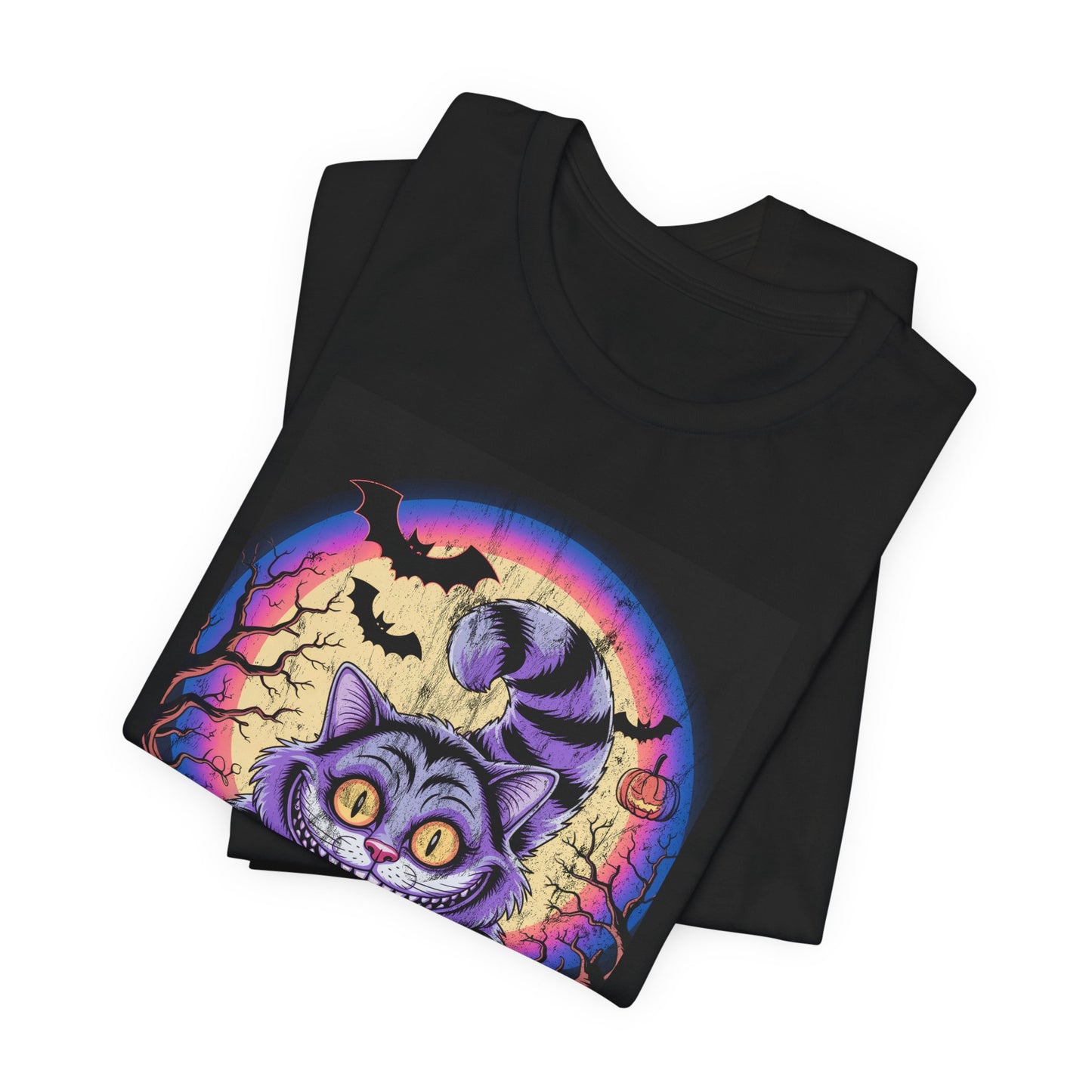 Cheshire Cat  T-Shirt, Alice in Wonderland Book, Halloween, Halloweird