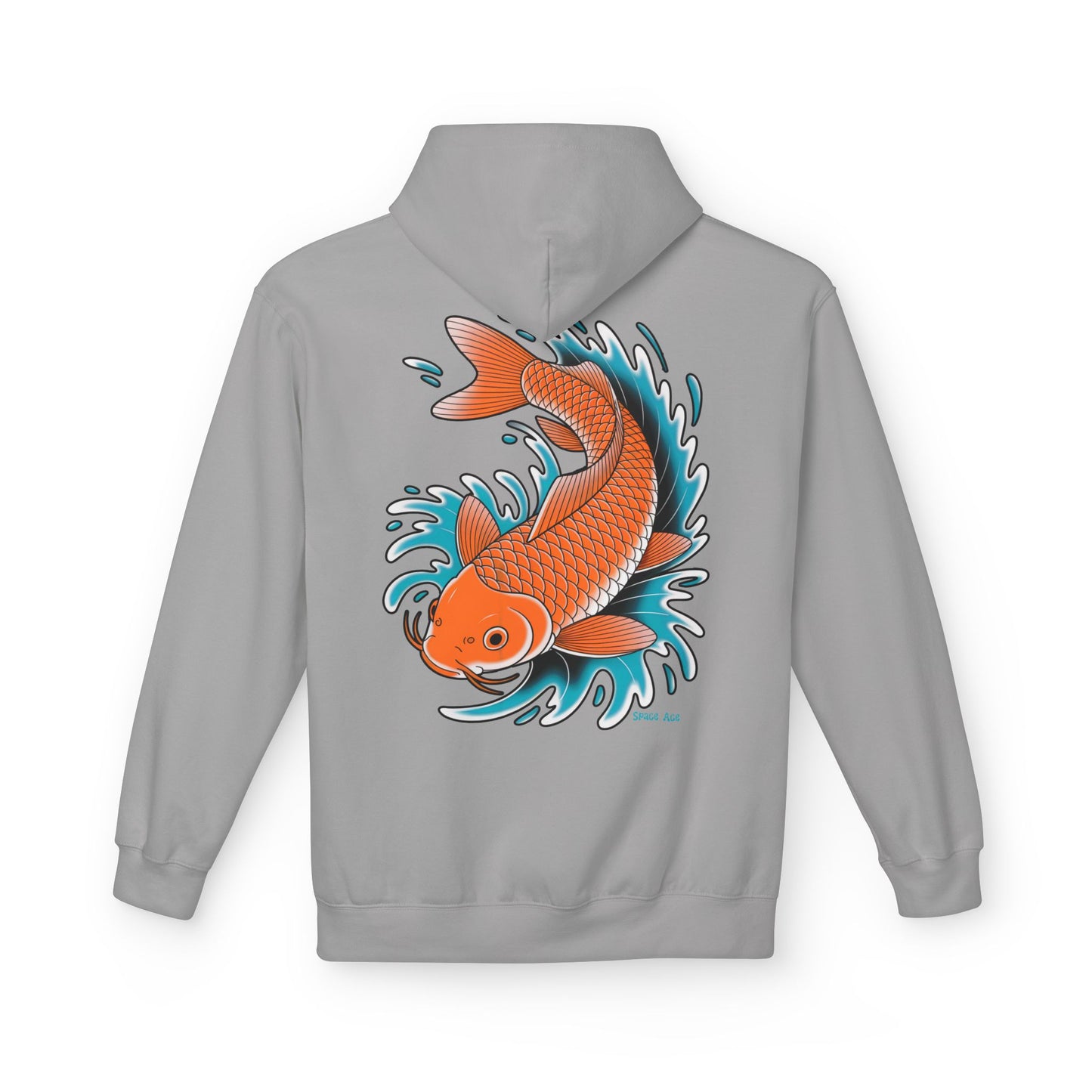 Koi Tattoo Hoodie — Japanese Koi Fish Graphic Pullover