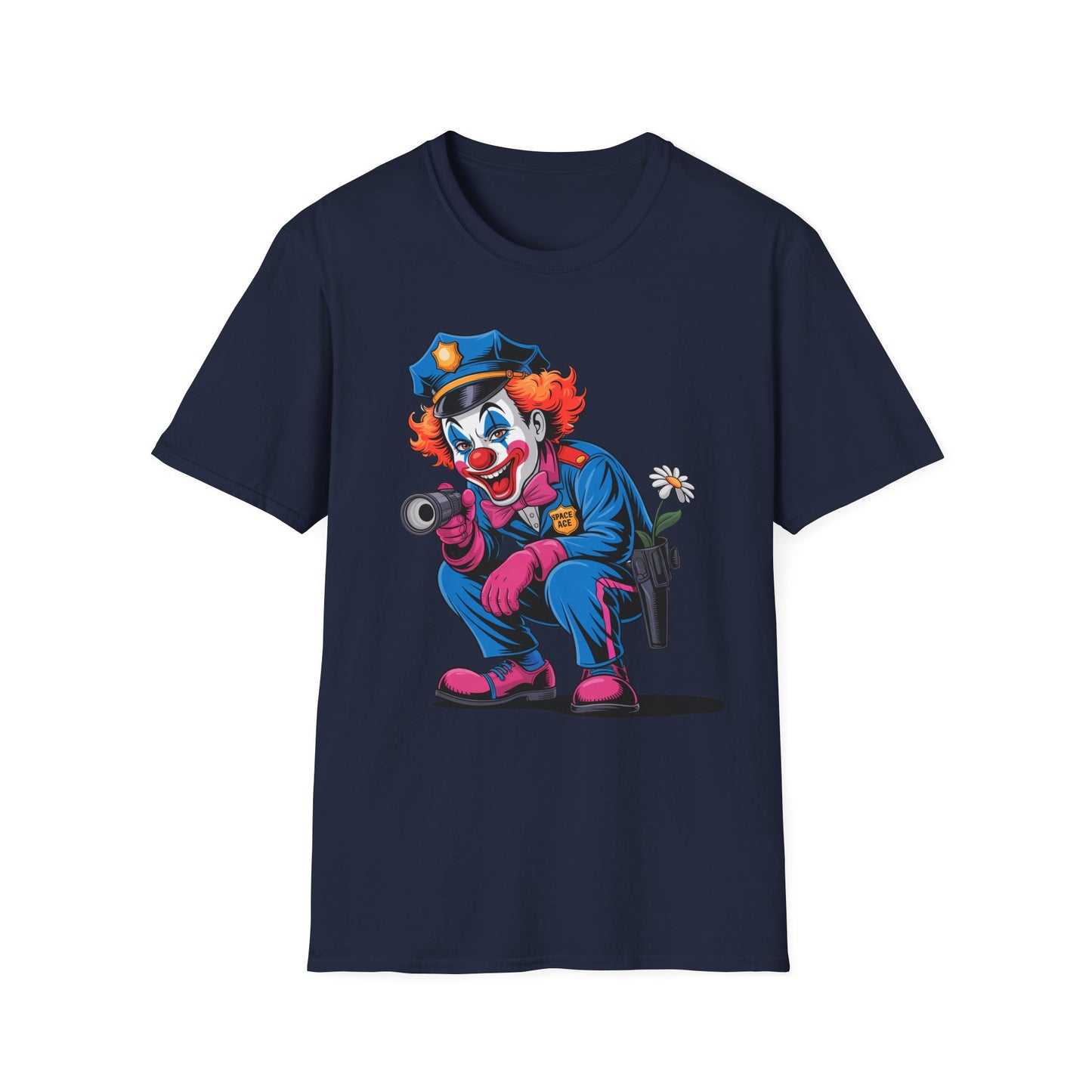 Clown Cop Graphic T-Shirt