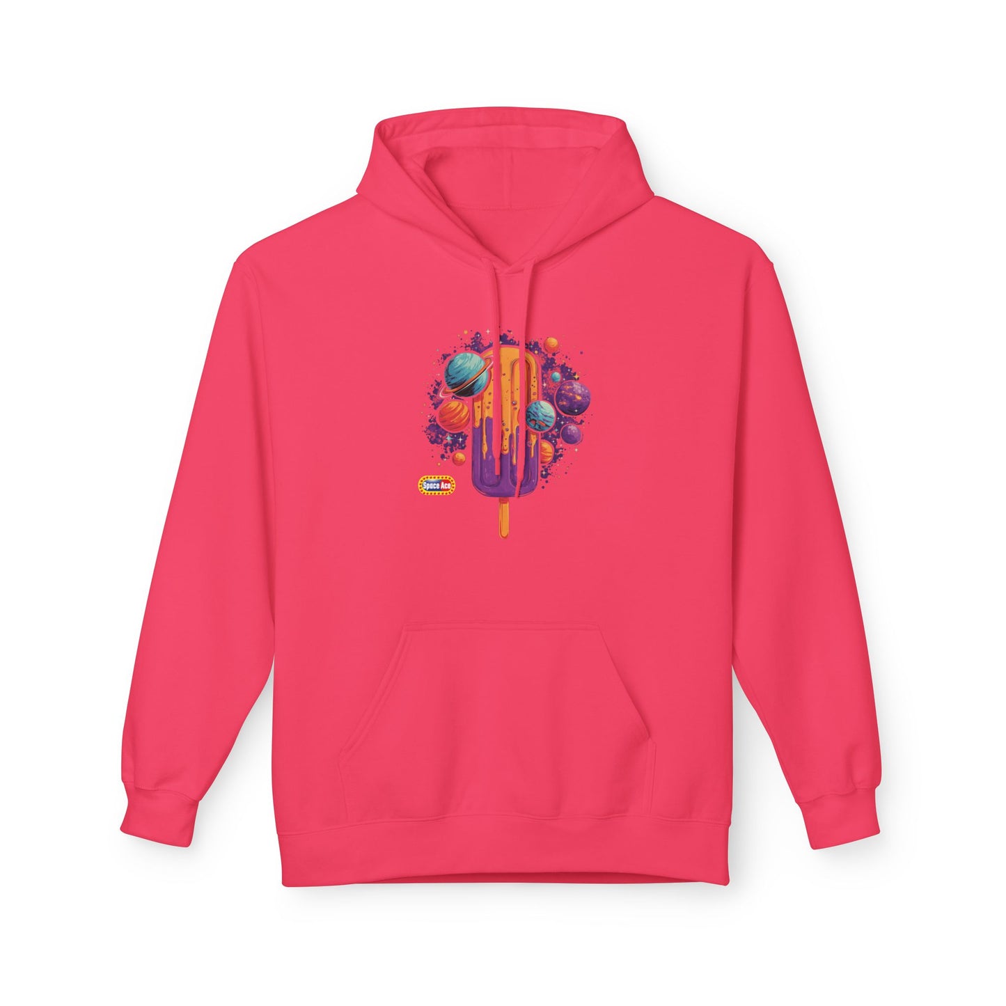 Cosmic Popsicle Hoodie — Space Graphic Sweatshirt