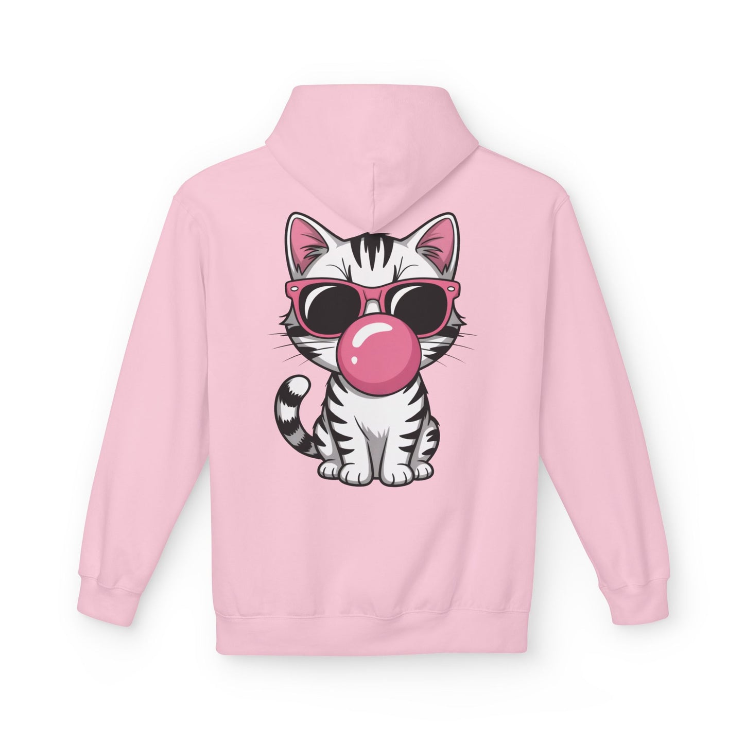 Bubblegum Kitty Hoodie — Cool Cat Sweatshirt