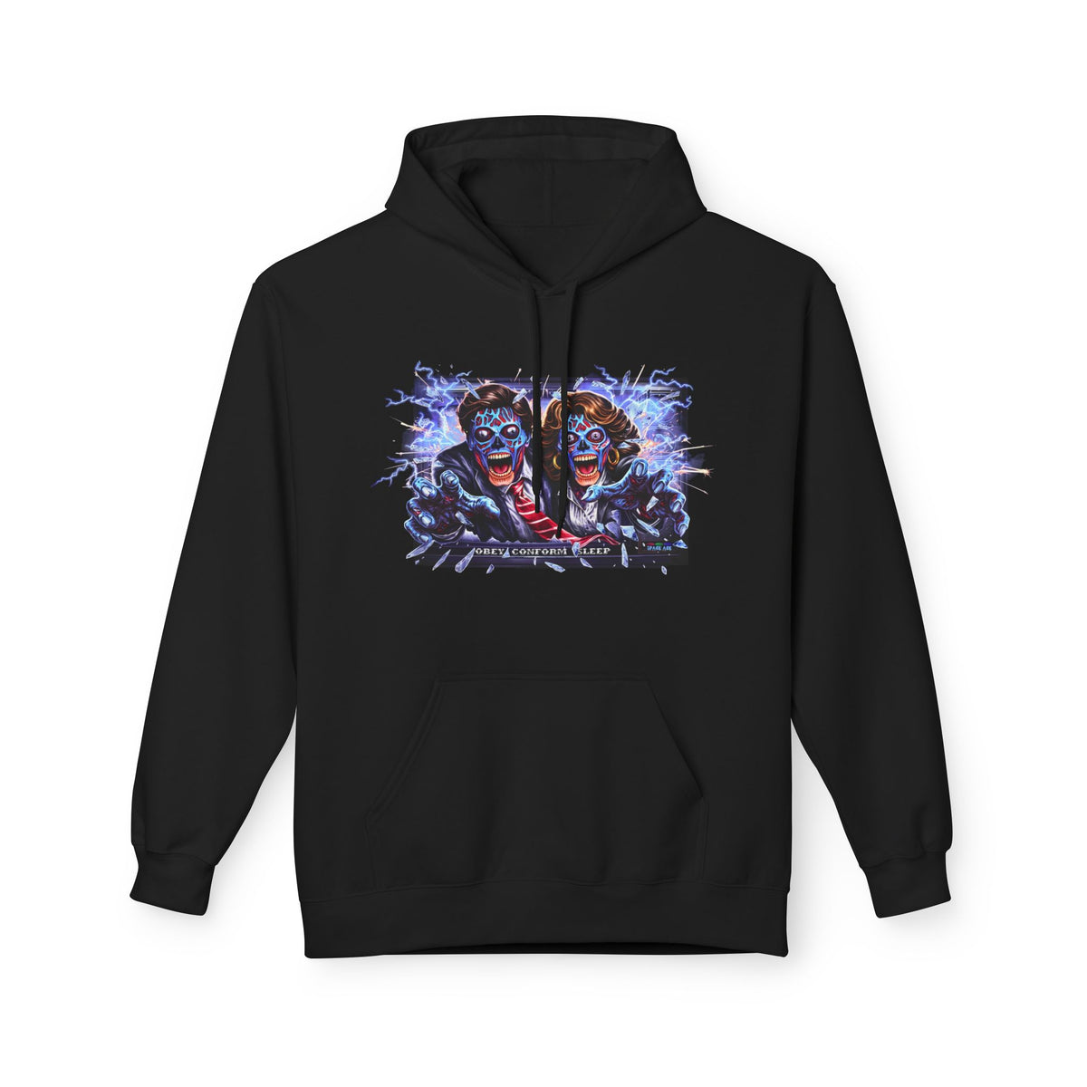 NASA Lies Hoodie — Conspiracy Graphic Pullover