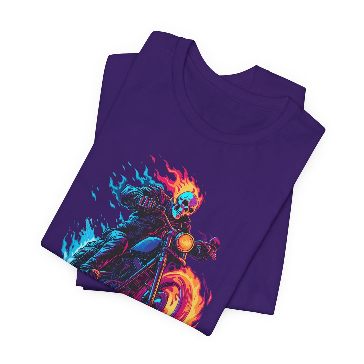 Hero Series - Flaming Bike T-Shirt