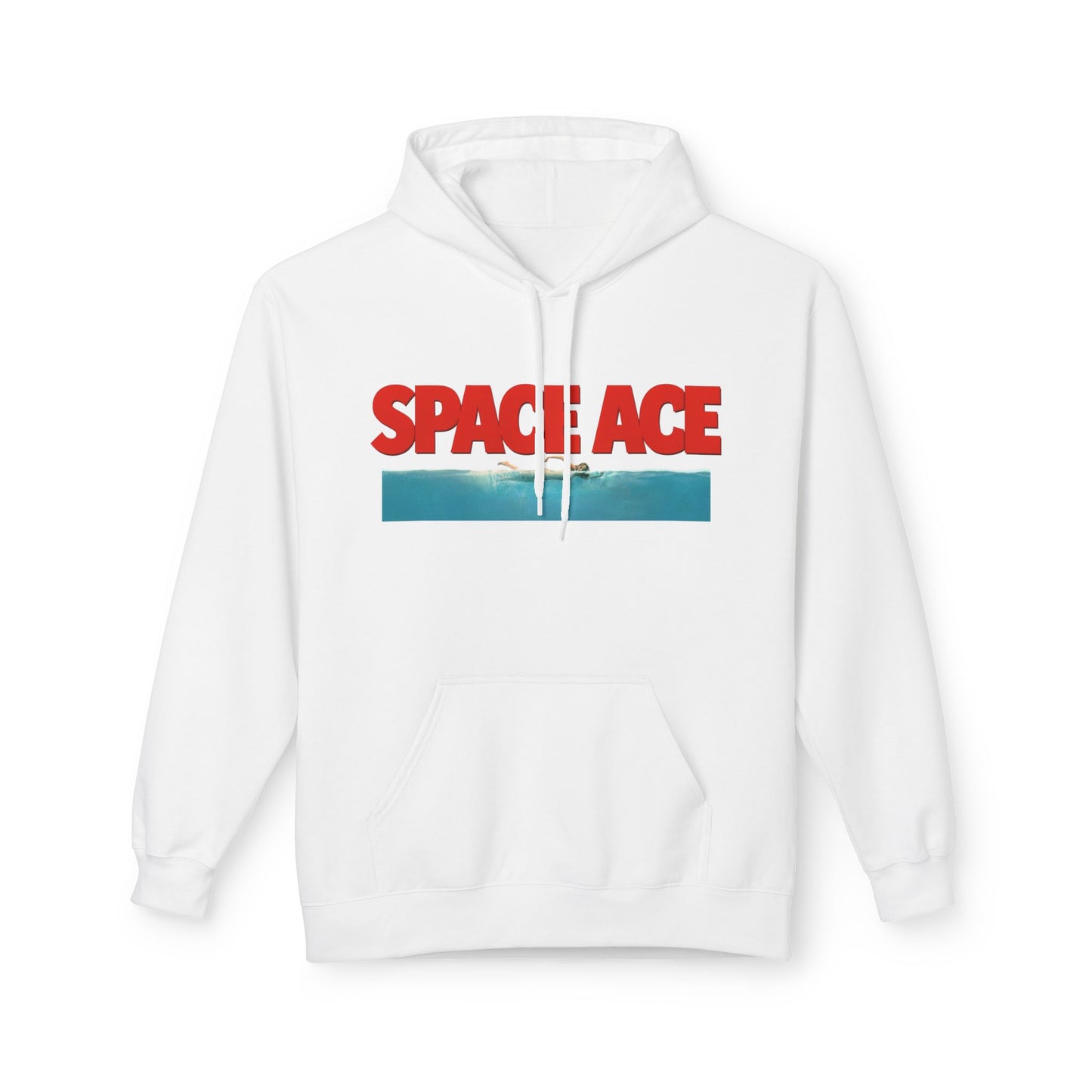 Space Ace Jawsy Hoodie – Retro Surf Graphic Pullover
