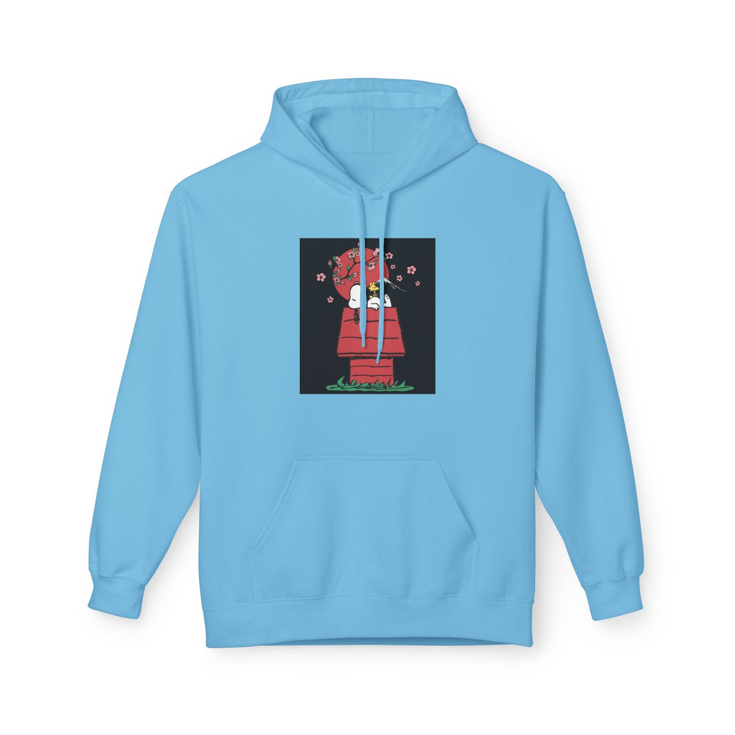 Fun Floral Cartoon Hoodie, Unisex Hoodie, Cute Sweatshirt, Gift for Him/Her/Teen, Casual Wear, Cozy Gift for Any Occasion
