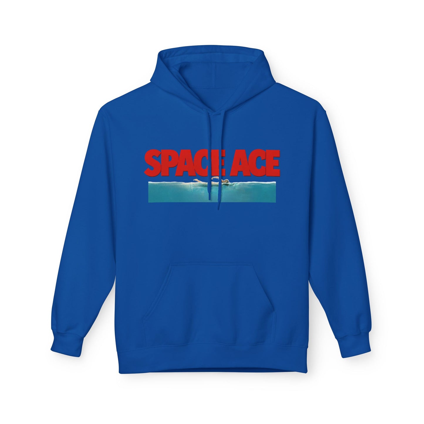 Space Ace Jawsy Hoodie – Retro Surf Graphic Pullover