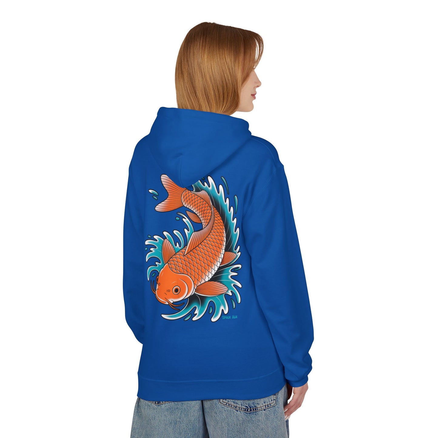 Koi Tattoo Hoodie — Japanese Koi Fish Graphic Pullover