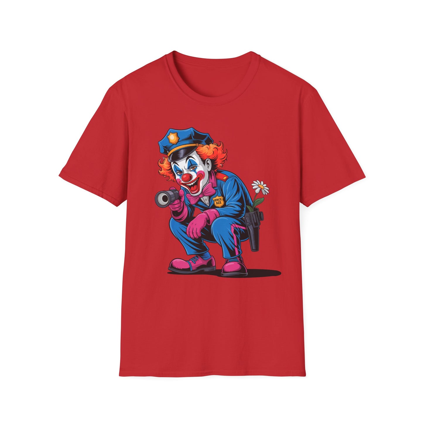 Clown Cop Graphic T-Shirt