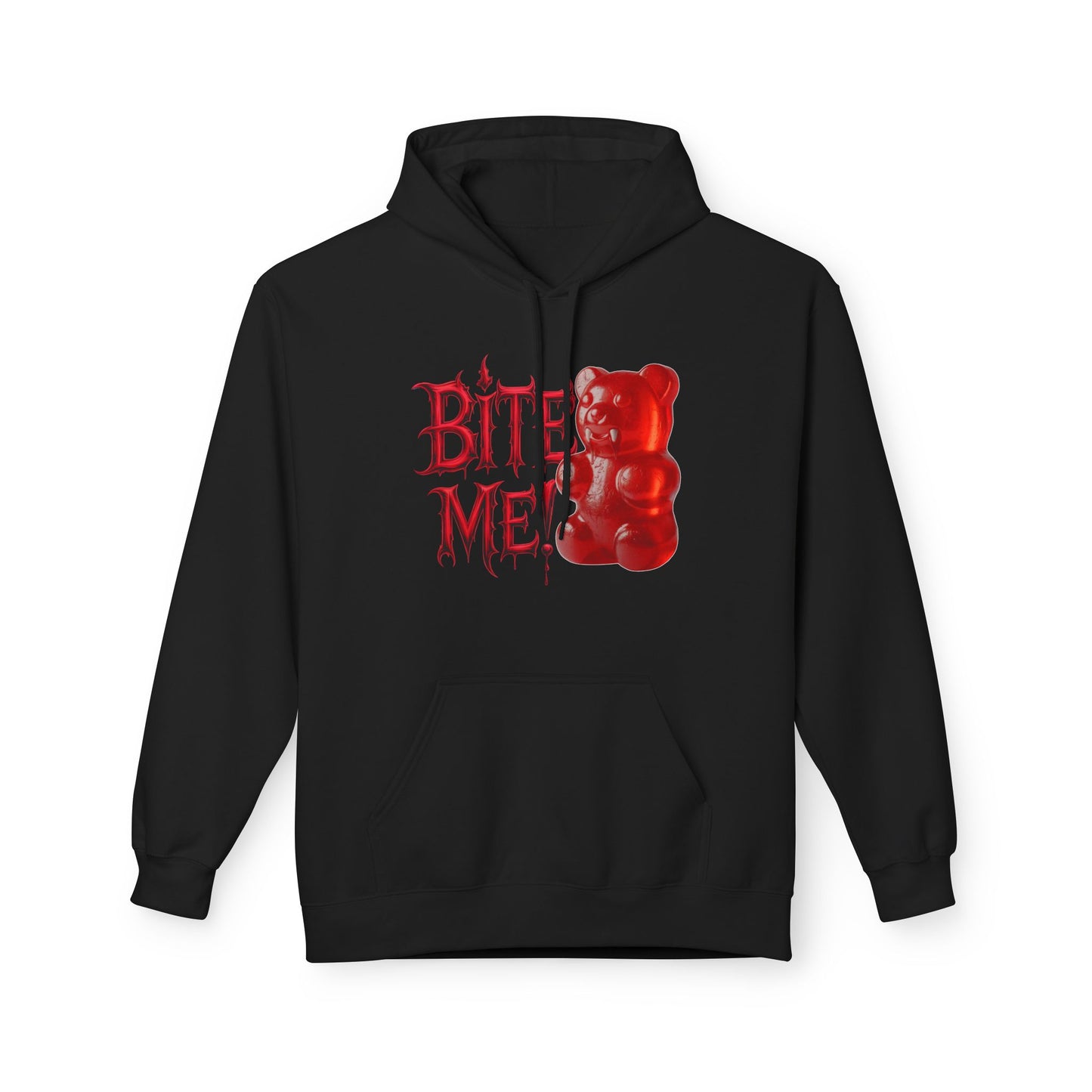 Gummy Bear Hoodie Bite Me! | Cozy Gift for Candy Lovers, Halloween Treat, Fun Streetwear