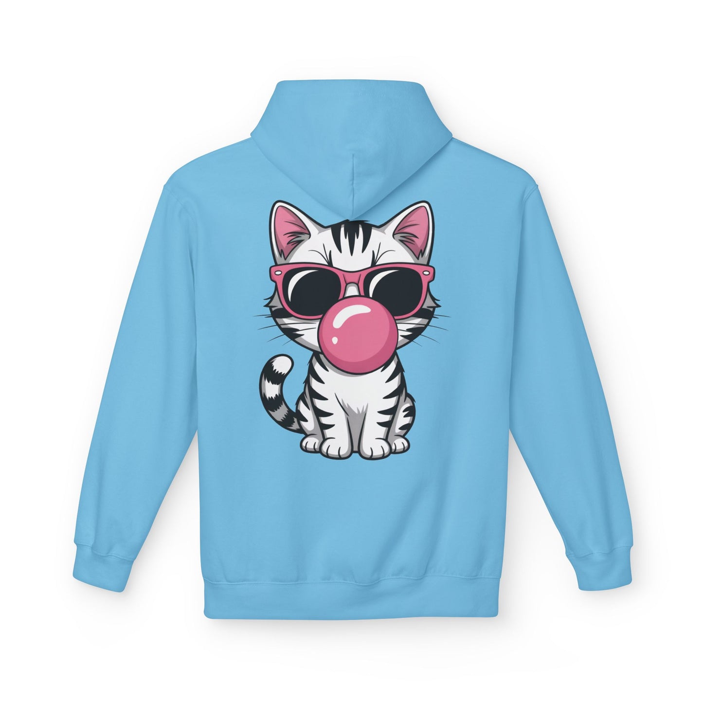 Bubblegum Kitty Hoodie — Cool Cat Sweatshirt