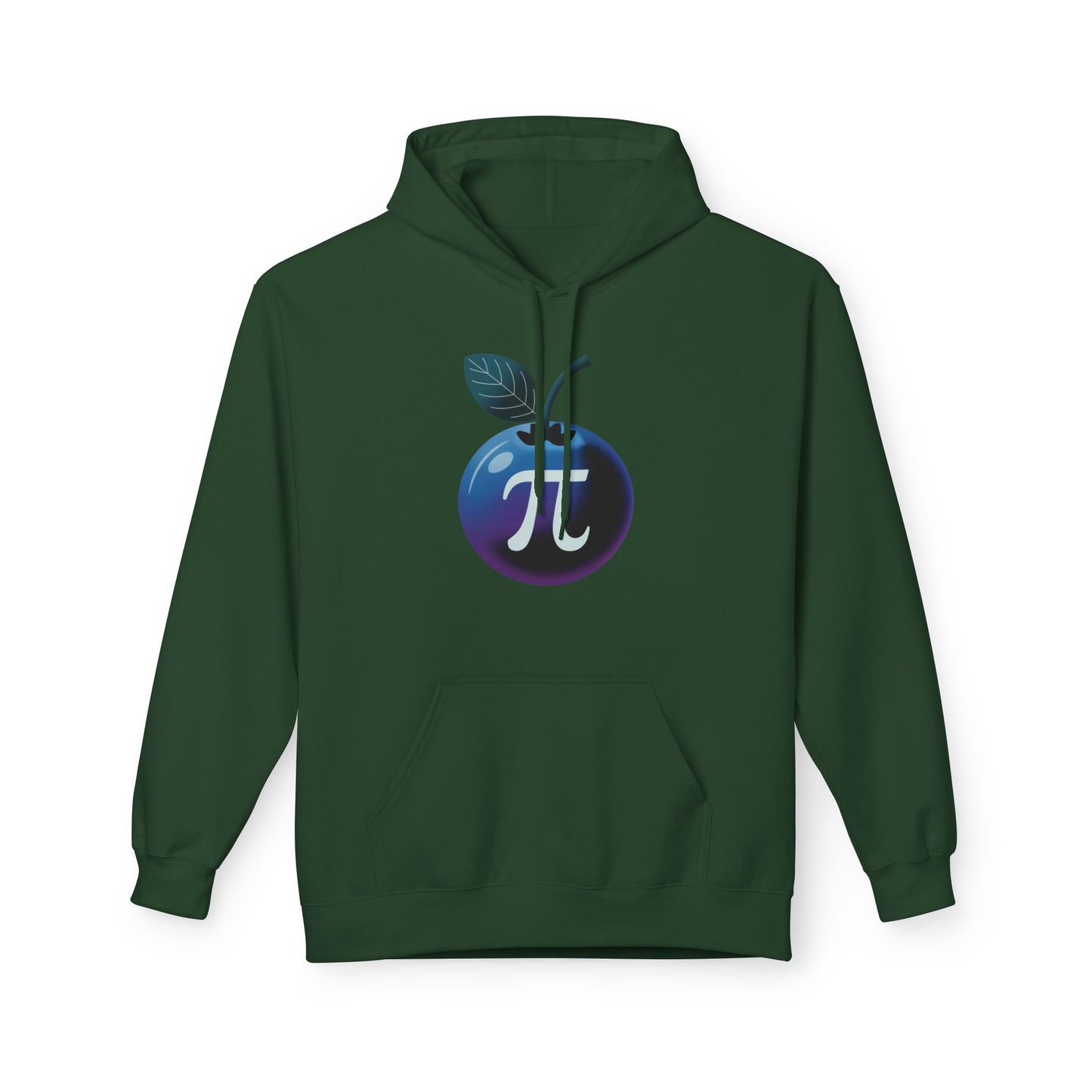 Blueberry Pi Hoodie — Sweatshirt for Pi Day
