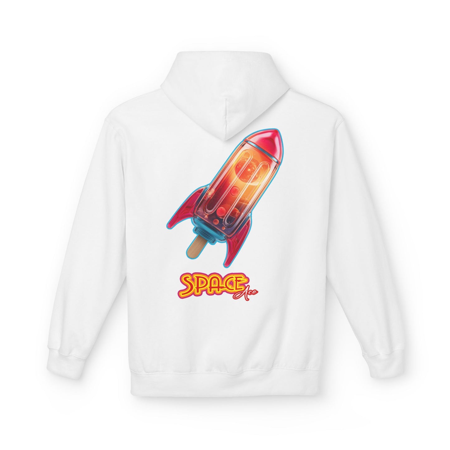 Space Ace-sicle Hoodie - Rocket Pop Ice Lolly Logo