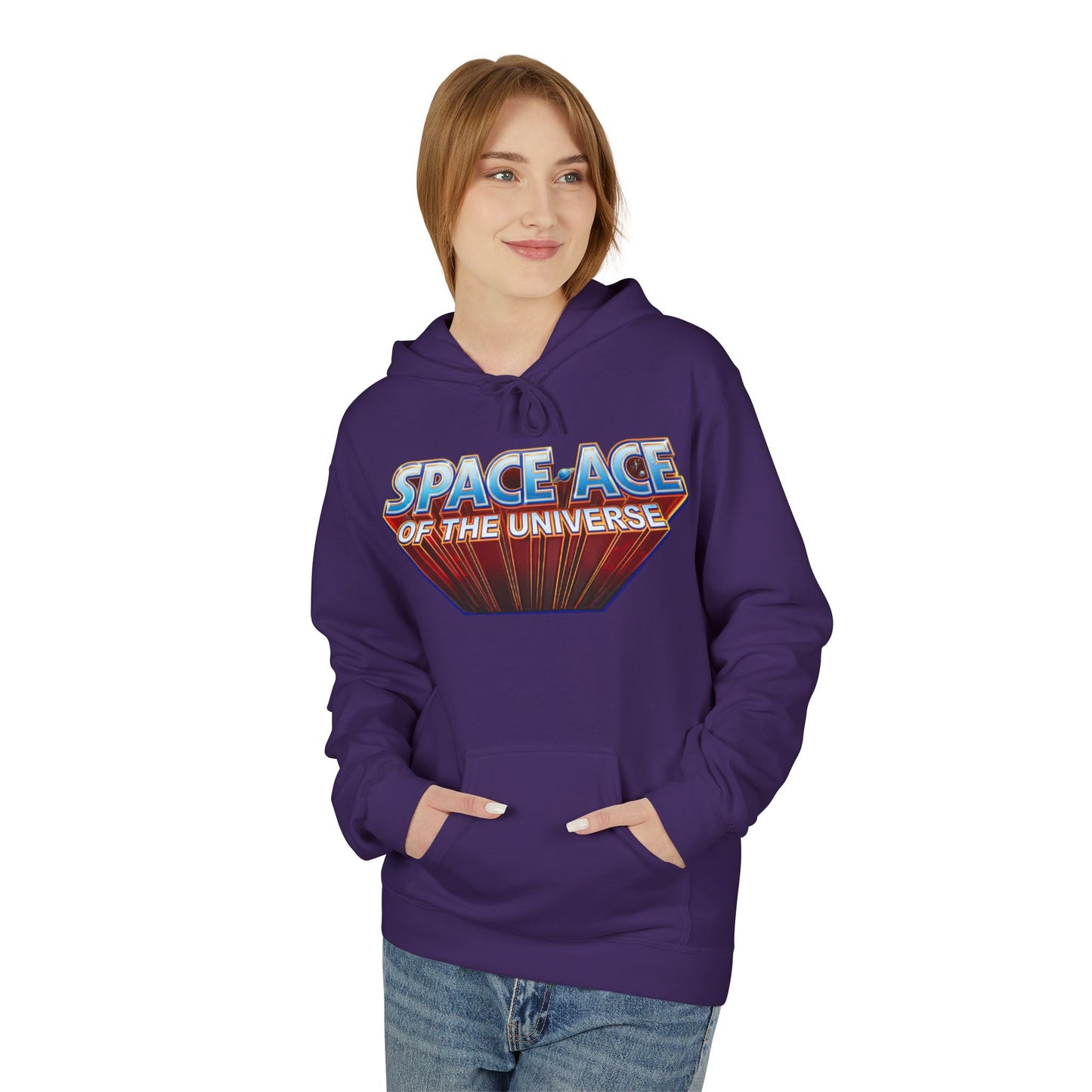 Darko Wizard Hoodie — 'Space Ace of the Universe' Retro Sci‑Fi Pullover