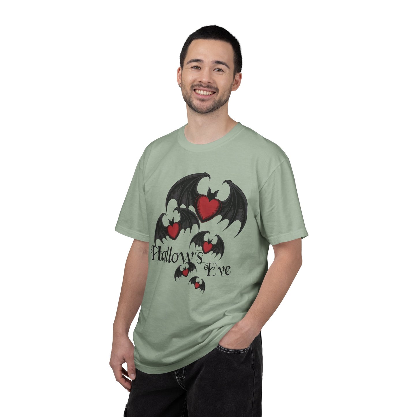 Soar into Spooky Season - Hallow's Eve Bat Heart Tee!