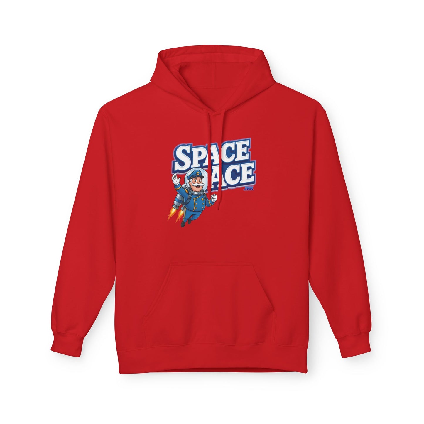 Space Ace Toucan Doug Hoodie — General Crunch Cartoon Pullover