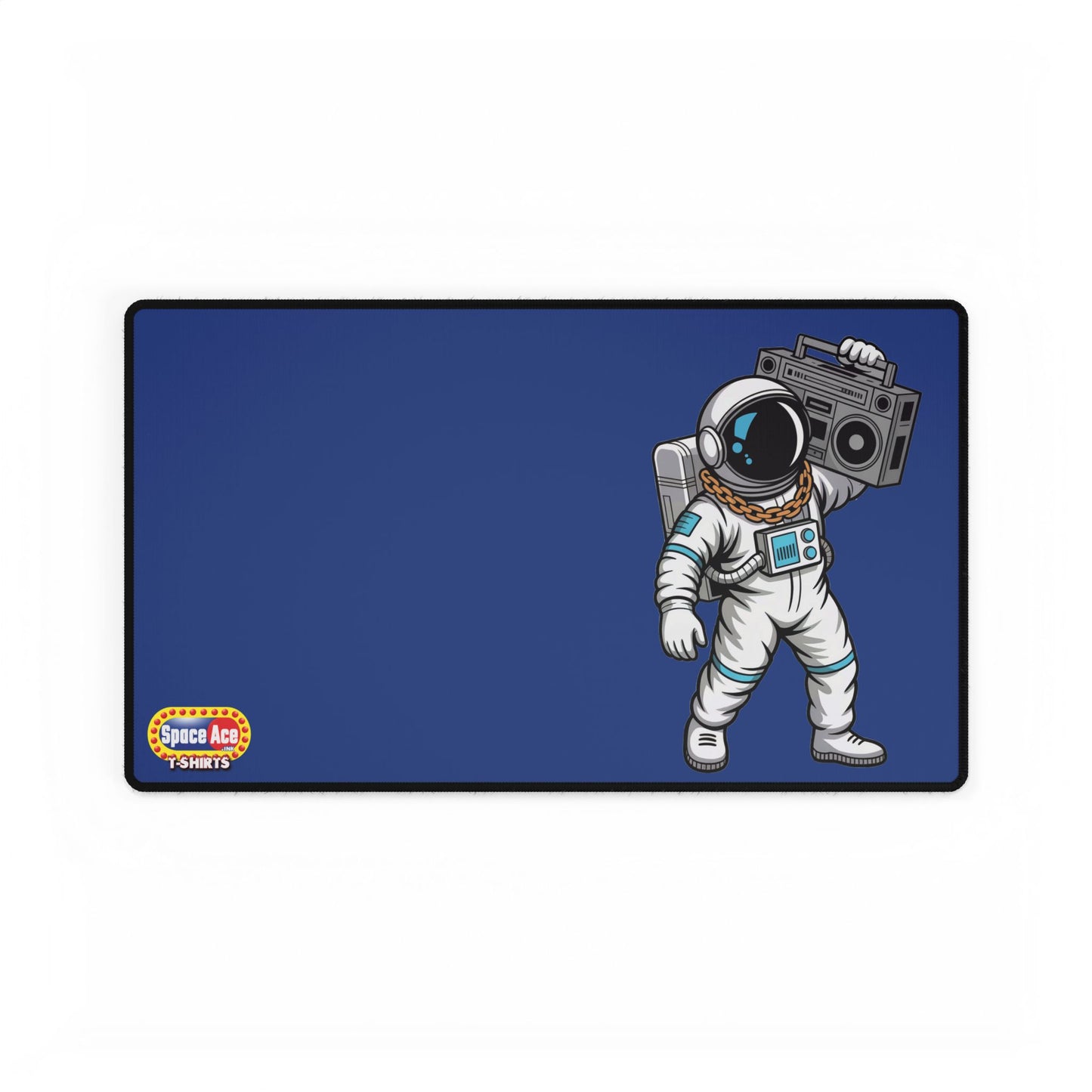 Astronaut with Boombox Desk Mat - Space Music Gaming Mousepad
