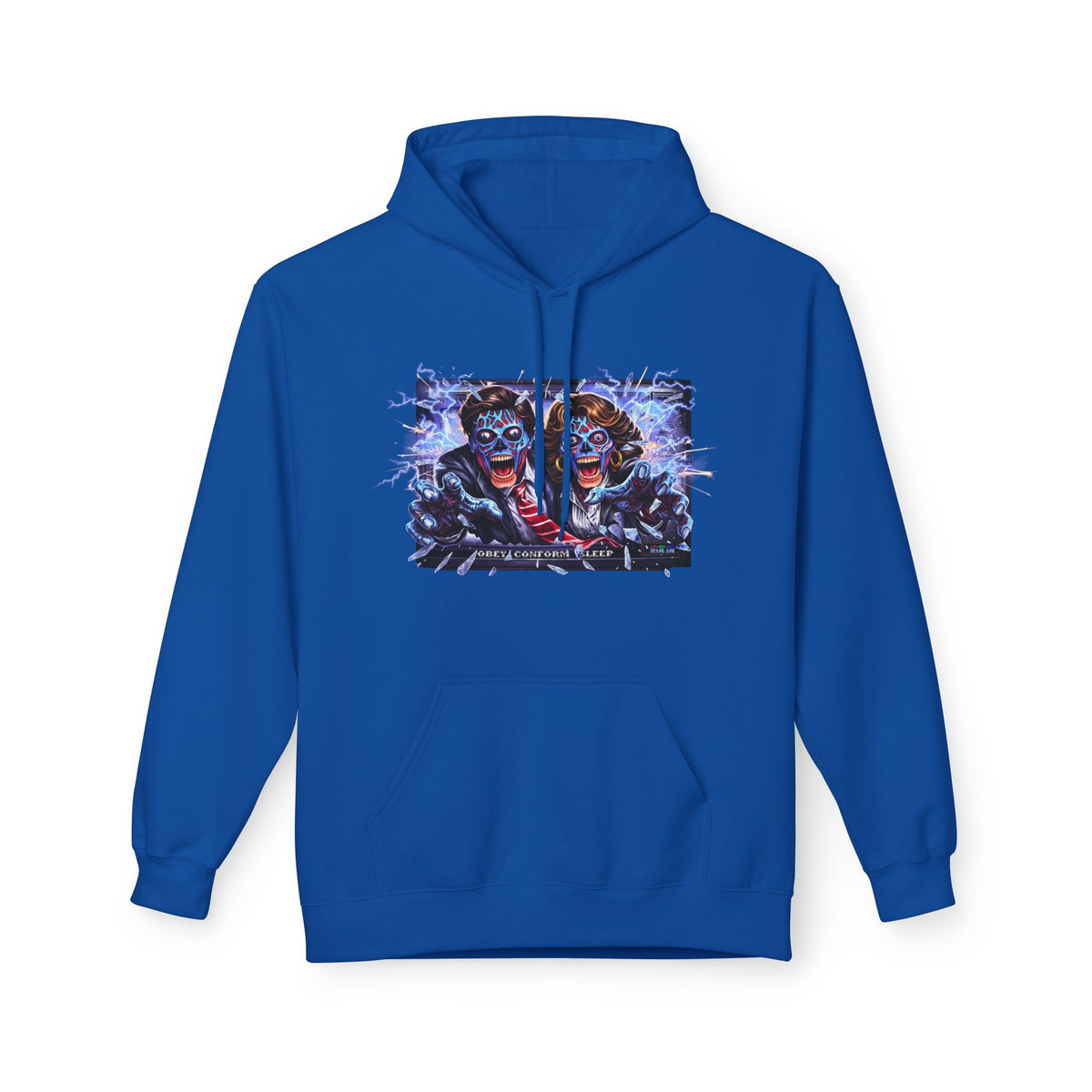 NASA Lies Hoodie — Conspiracy Graphic Pullover
