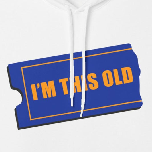 I'm This Old Blockbusters Hoodie, Funny Gift, Unisex Hoodie, Soft Fleece, Casual Wear, Celebratory Apparel