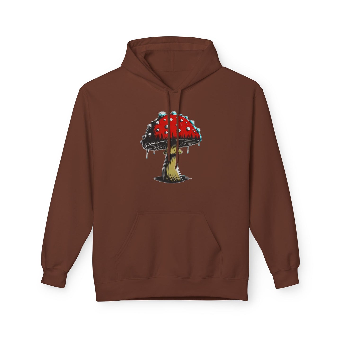 Mushroom Hoodie — Red Toadstool Graphic Pullover