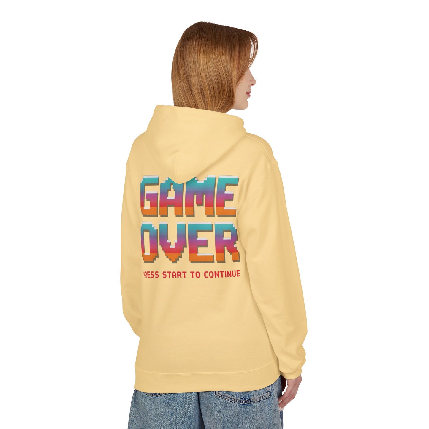 Retro Game Hoodie — Vintage Pixel Console Sweatshirt