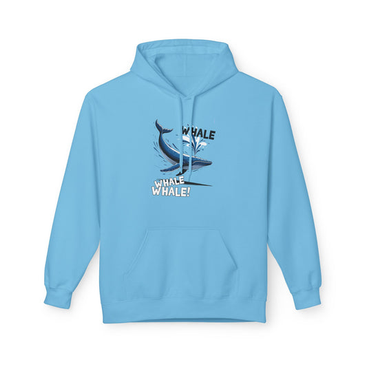 Whale Whale Whale Hoodie - Perfect for Ocean Lovers, Nature Enthusiasts, Gift for Birthdays, Casual Wear, Sustainable Fashion
