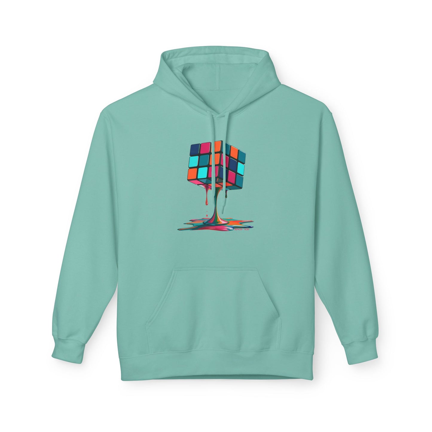 Dripping Puzzle Cube Hoodie