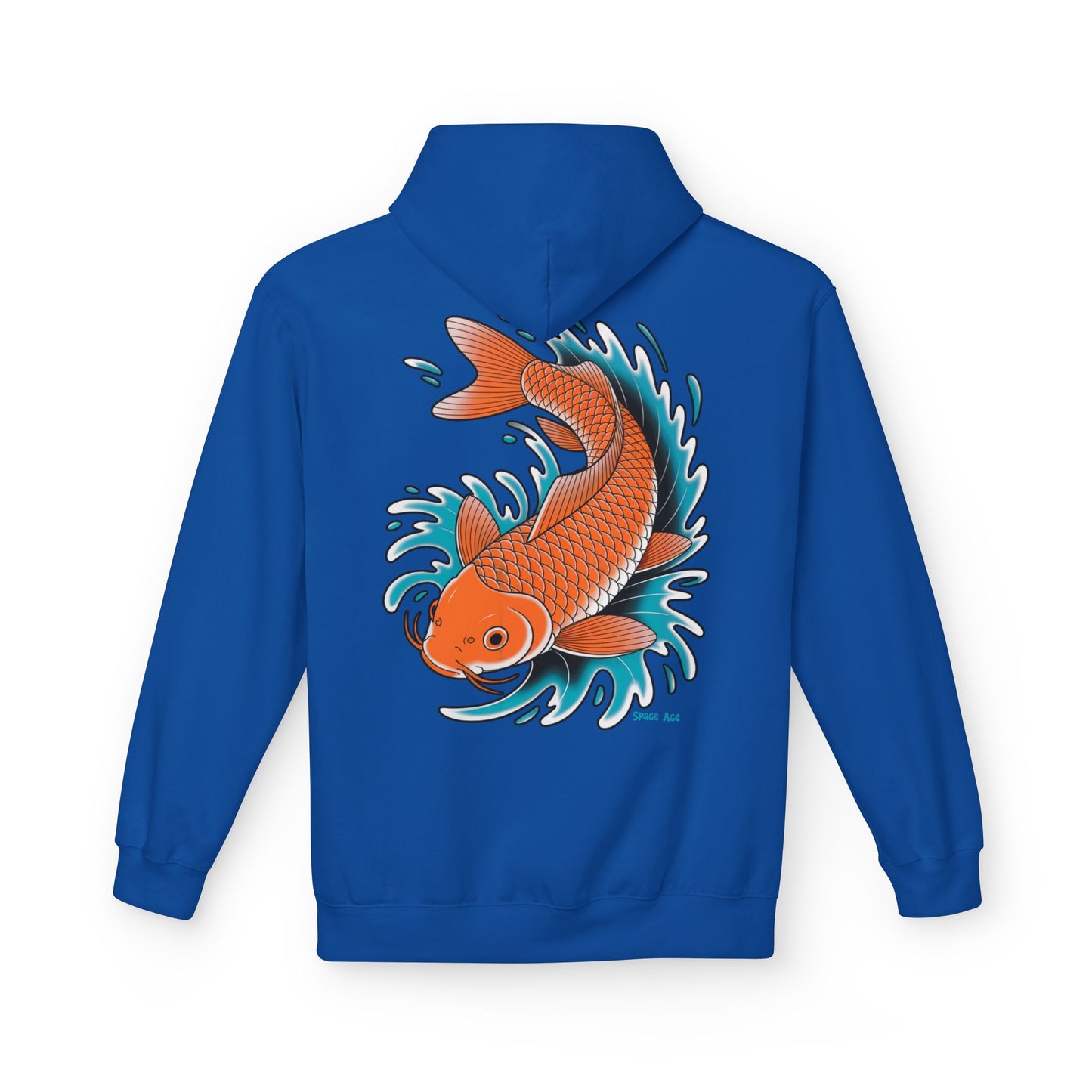 Koi Tattoo Hoodie — Japanese Koi Fish Graphic Pullover