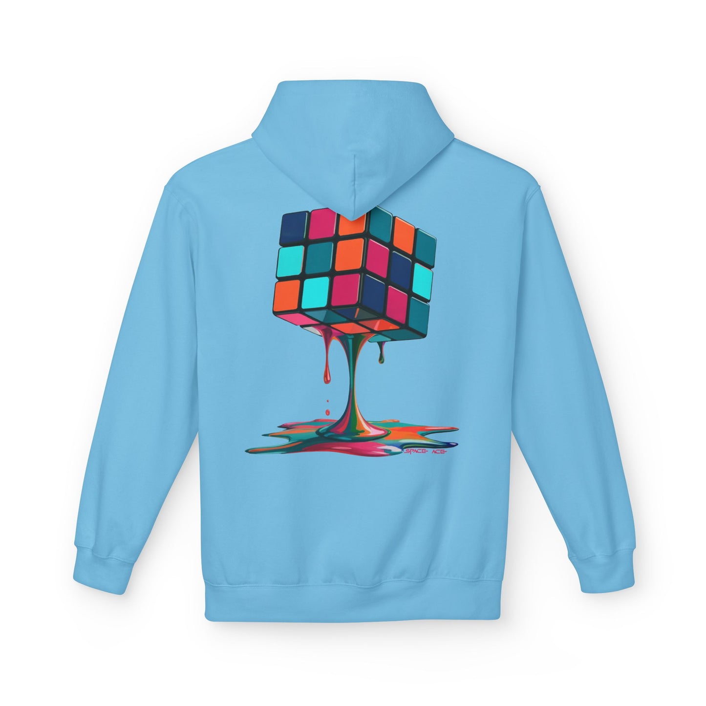Dripping Puzzle Cube Hoodie