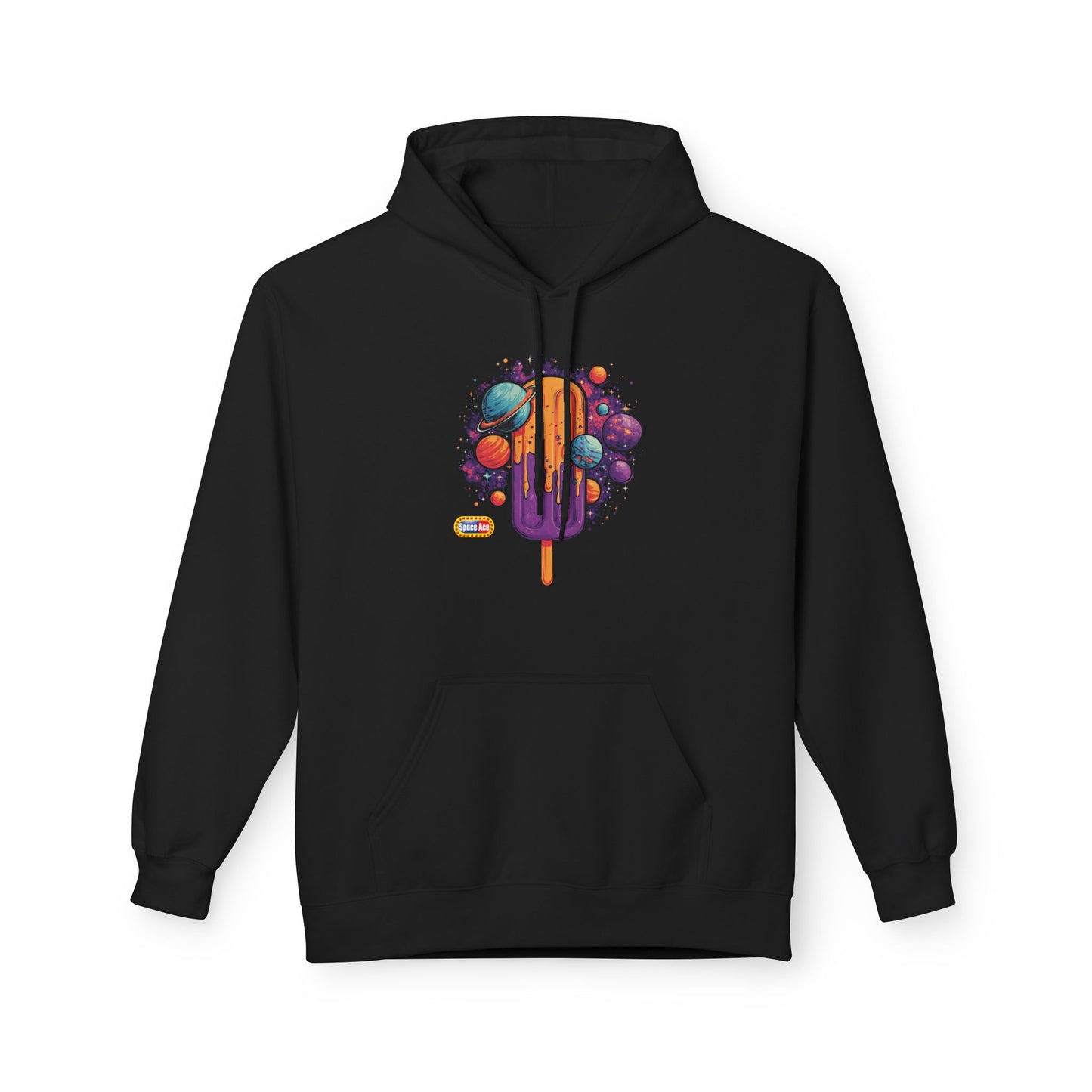 Cosmic Popsicle Hoodie — Space Graphic Sweatshirt