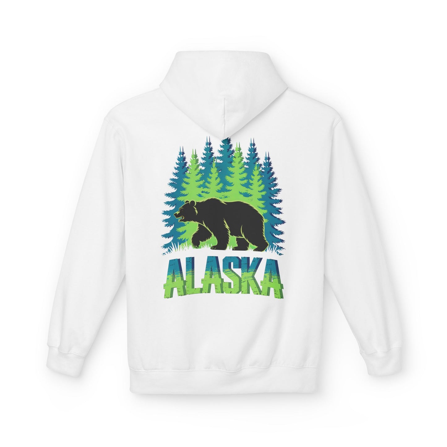 Alaska Bear Forest Hoodie