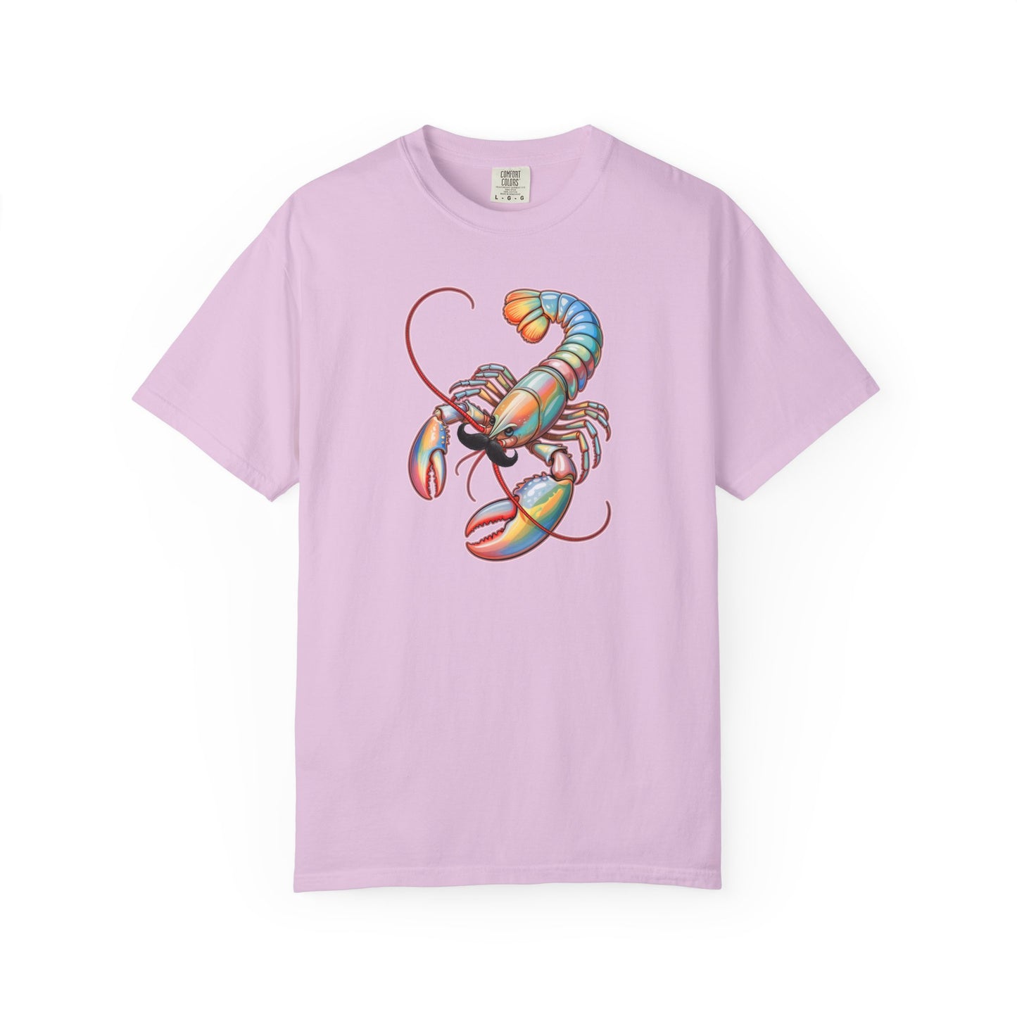 Cotton Candy Lobster Mania Graphic T-Shirt