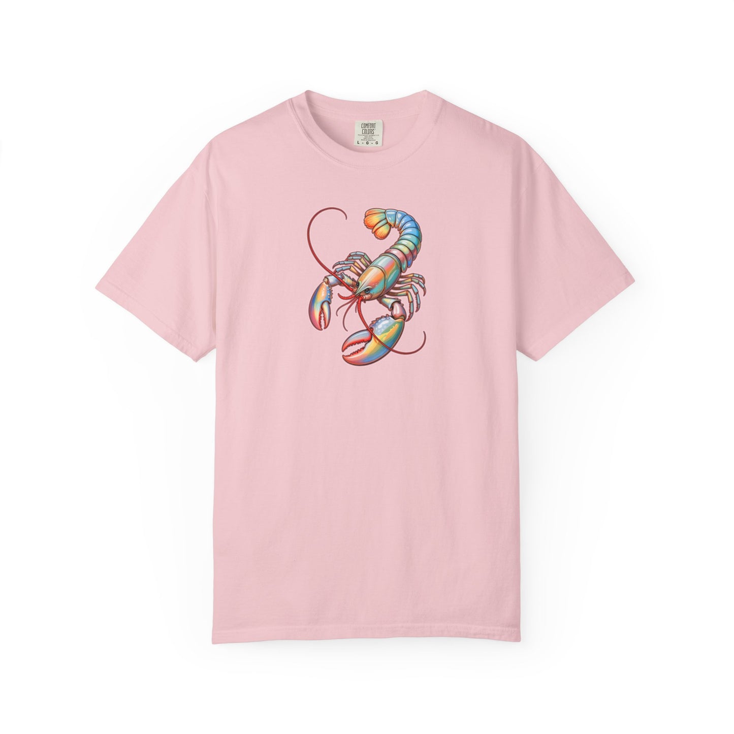 Cotton Candy Lobster Mania Graphic T-Shirt