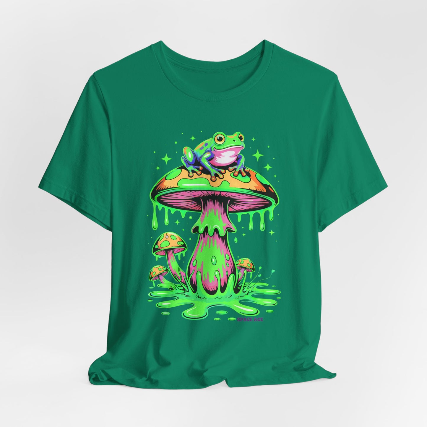 Trippy Mushroom Frog T-Shirt